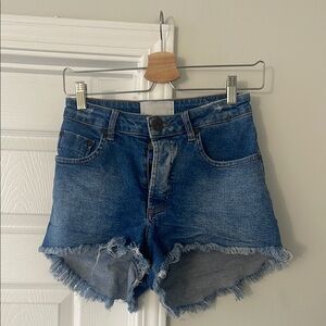 NEW One Teaspoon High Waist Bonita Shorts Size 26